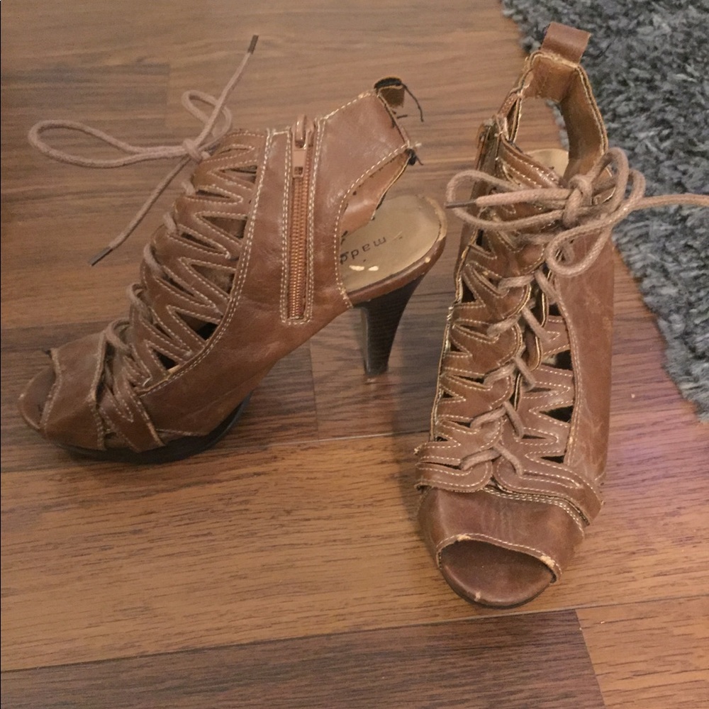 Lace up heels